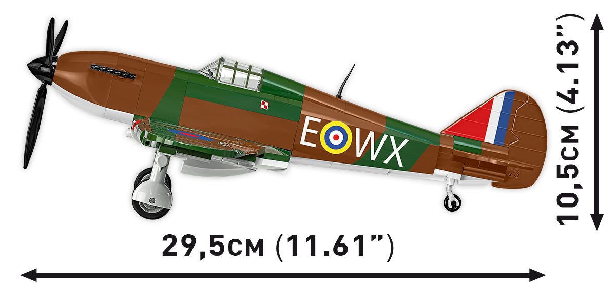 COBI Hawker Hurricane (No.302 Sqn.RAF) Set 5762