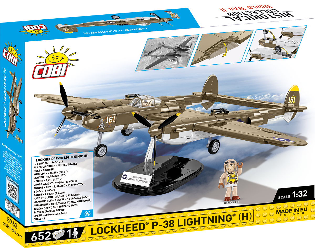 COBI Lockheed P-38H Lightning Set 5763