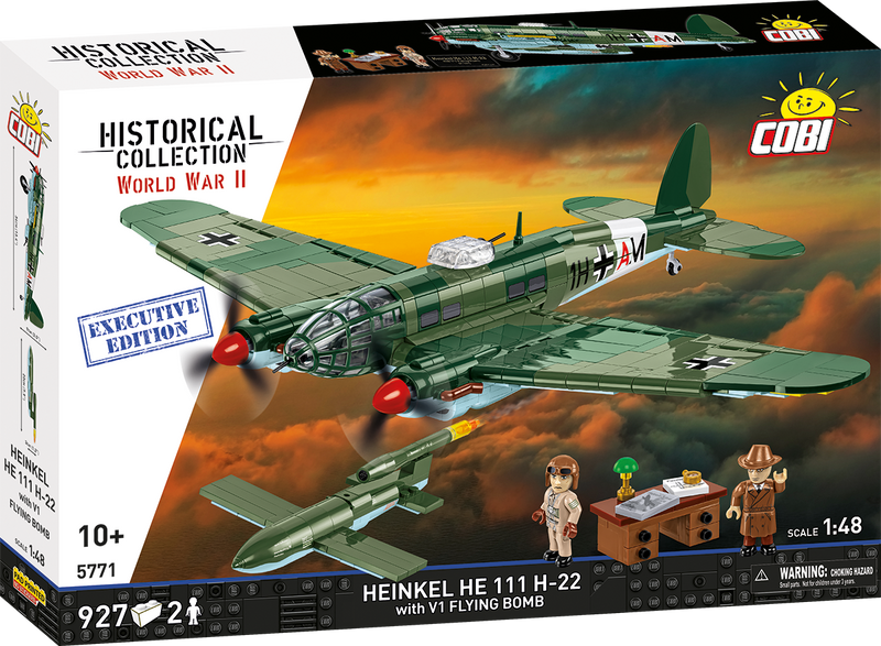 COBI Heinkel HE 111 H-22 with V1 Flying Bomb - Executive Edition Set 5771