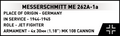 COBI Messerschmitt Me 262A-1a Schwalbe Set 5776