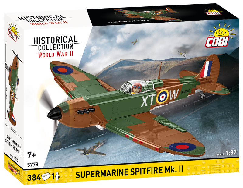 COBI Supermarine Spitfire Mk. II Set 5778, box front