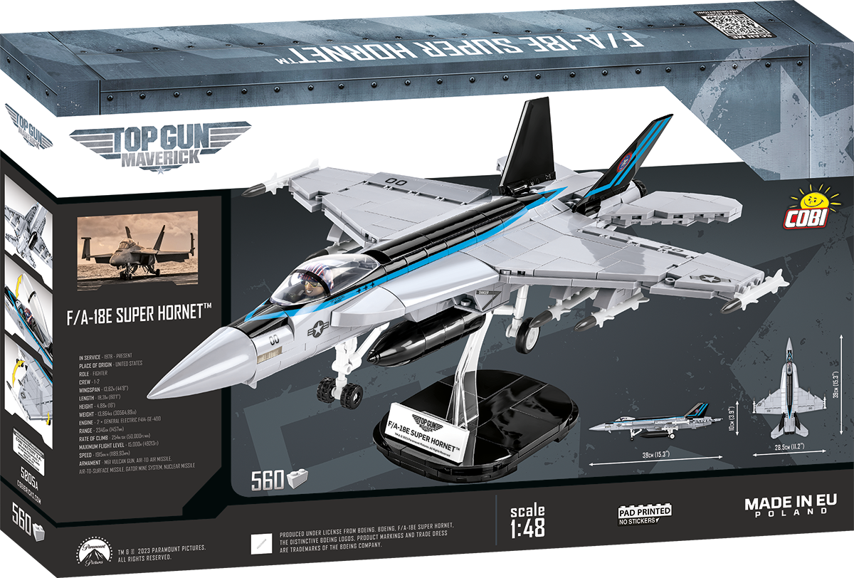 COBI TOP GUN F/A-18E Super Hornet Jet, Version 2 Set 5805A