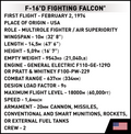 COBI F-16D Fighting Falcon #5815