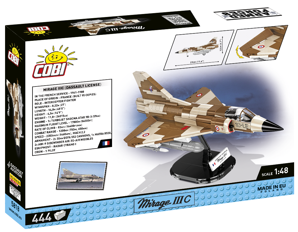 COBI Mirage IIIC Vexin #5818