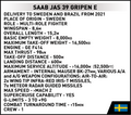 COBI Saab JAS 39 Gripen E #5820