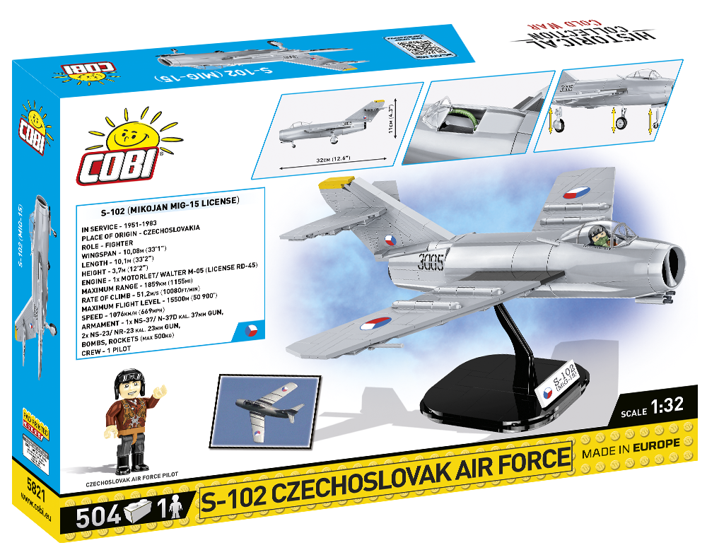 COBI S-102 Czechoslovak Air Force Set 5821