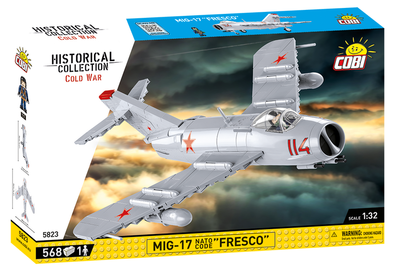 COBI MiG-17 NATO Code "Fresco" #5823