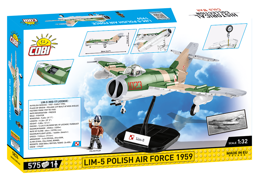 COBI Lim-5 Polish Air Force 1959 Set 5824