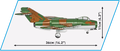 COBI Lim-5 ( MiG-17F ) East Germany Air Force #5825