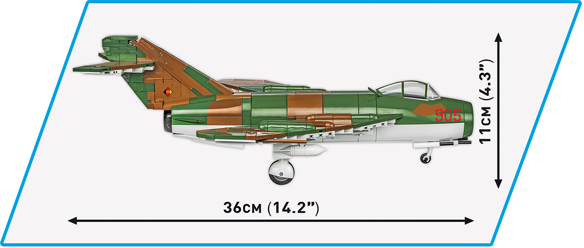 COBI Lim-5 ( MiG-17F ) East Germany Air Force #5825