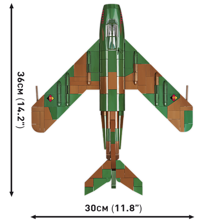 COBI Lim-5 ( MiG-17F ) East Germany Air Force #5825