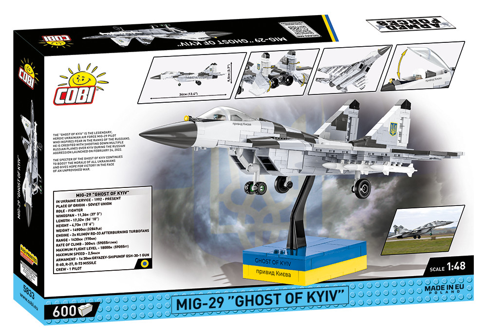 COBI MiG-29 Ghost of Kyiv #5833