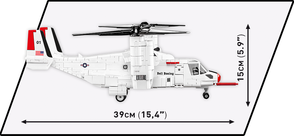 COBI Bell-Boeing V-22 Osprey First Flight Edition #5835