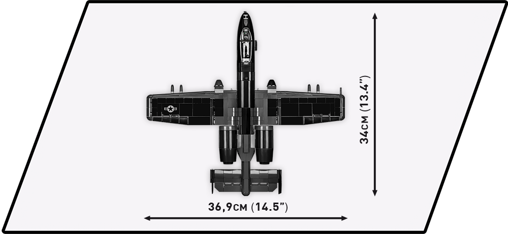 COBI A-10 Thunderbolt II Warthog #5837