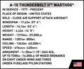 COBI A-10 Thunderbolt II Warthog #5837