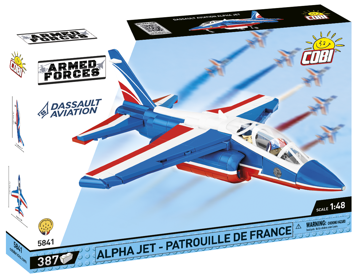 COBI Alpha Jet Patrouille de France #5841