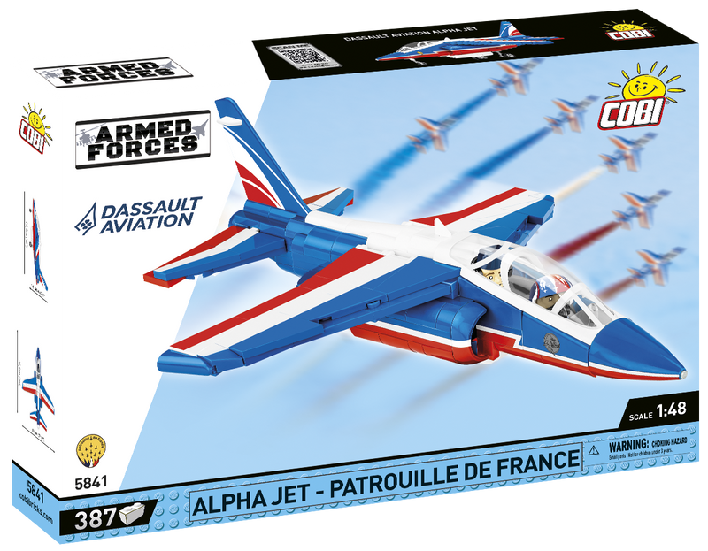 COBI Alpha Jet Patrouille de France #5841