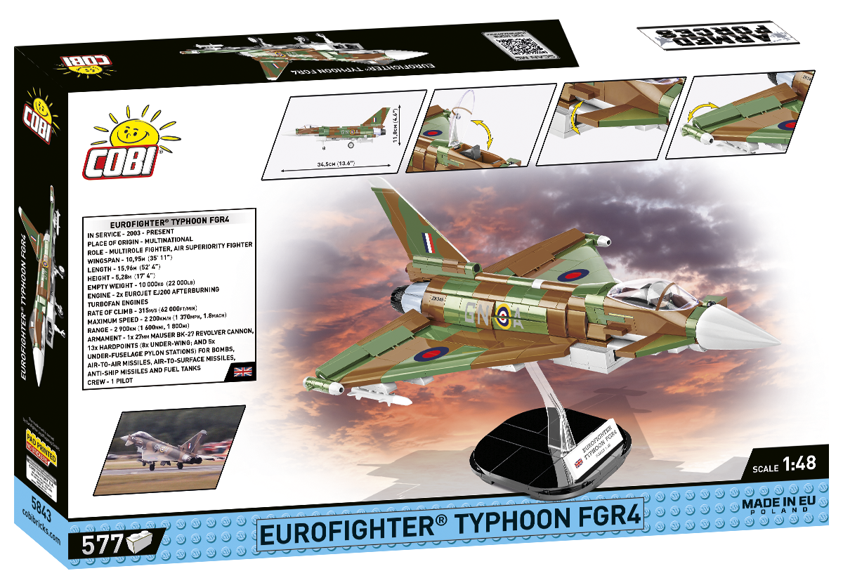 COBI Eurofighter Typhoon FGR4 "GiNA" #5843