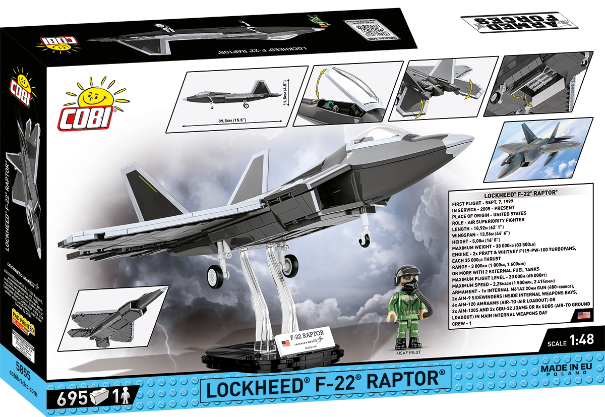 COBI Lockheed F-22 Raptor #5855