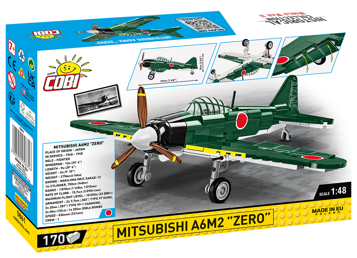 COBI Mitsubishi A6M2 "Zero" #5861