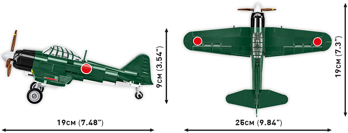 COBI Mitsubishi A6M2 "Zero" #5861