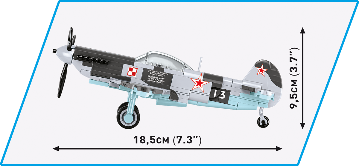 COBI Yakovlev Yak-1b #5863