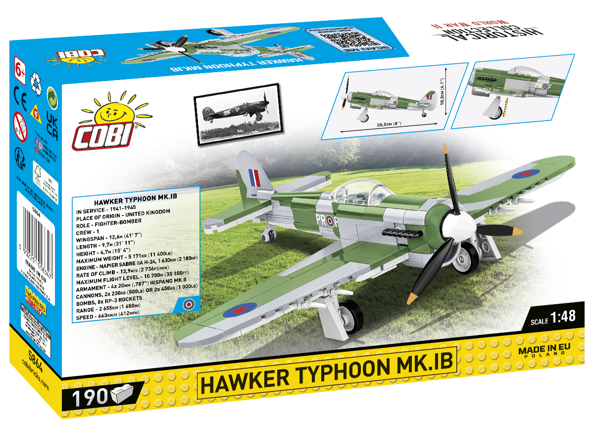 COBI Hawker Typhoon Mk.1B #5864