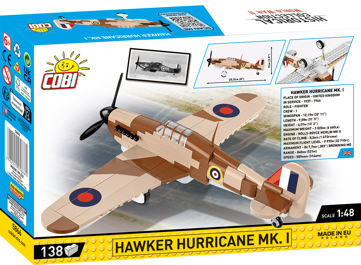 COBI Hawker Hurricane Mk.1 #5866