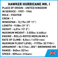 COBI Hawker Hurricane Mk.1 #5866