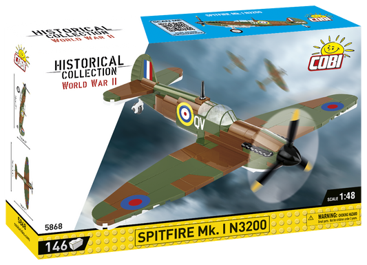 COBI Spitfire Mk. I N3200 - Imperial War Museum Duxford Set 5868