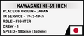 COBI Kawasaki Ki-61 Hien Set 5872