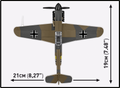 COBI Messerschmitt Bf-109F Set 5873