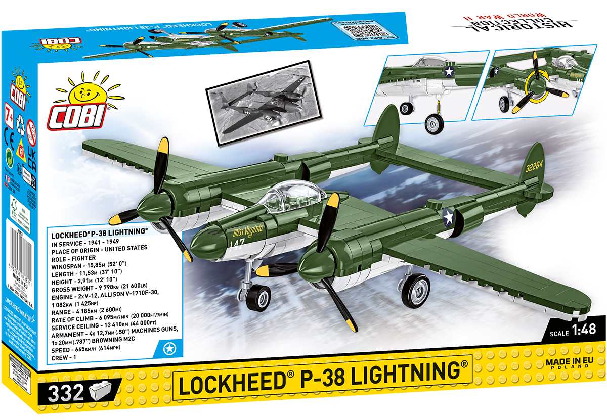 COBI Lockheed P-38 Lightning #5882