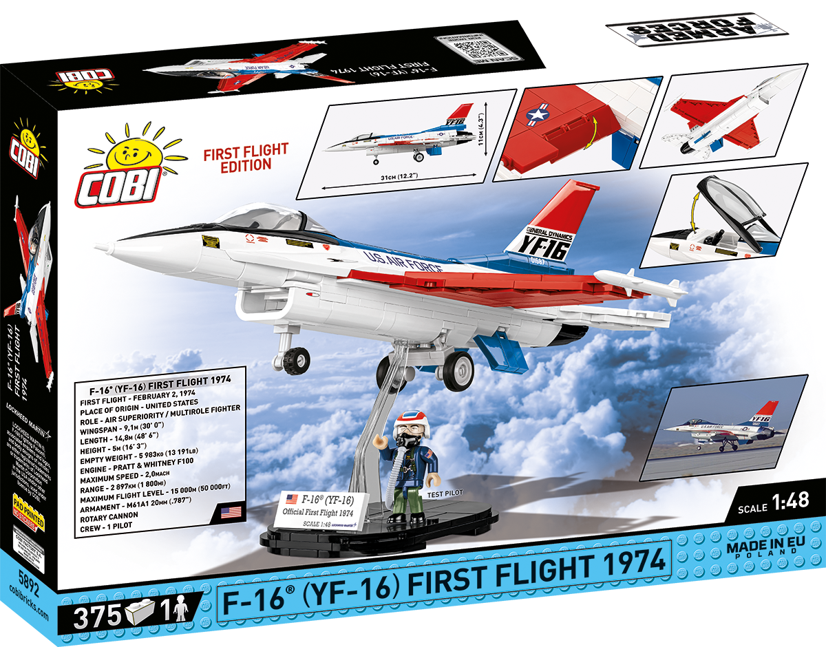 COBI F-16 (YF-16) First Flight 1974 #5892