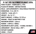 COBI F-16 (YF-16) First Flight 1974 #5892