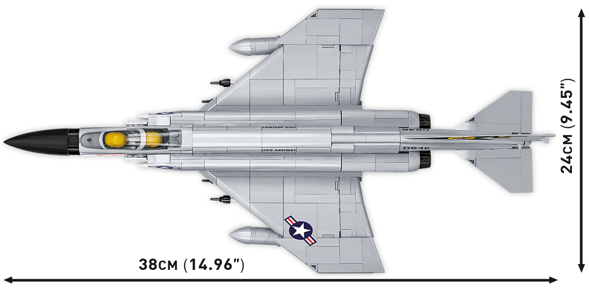 COBI F-4 Phantom II - USS Midway Set 5897