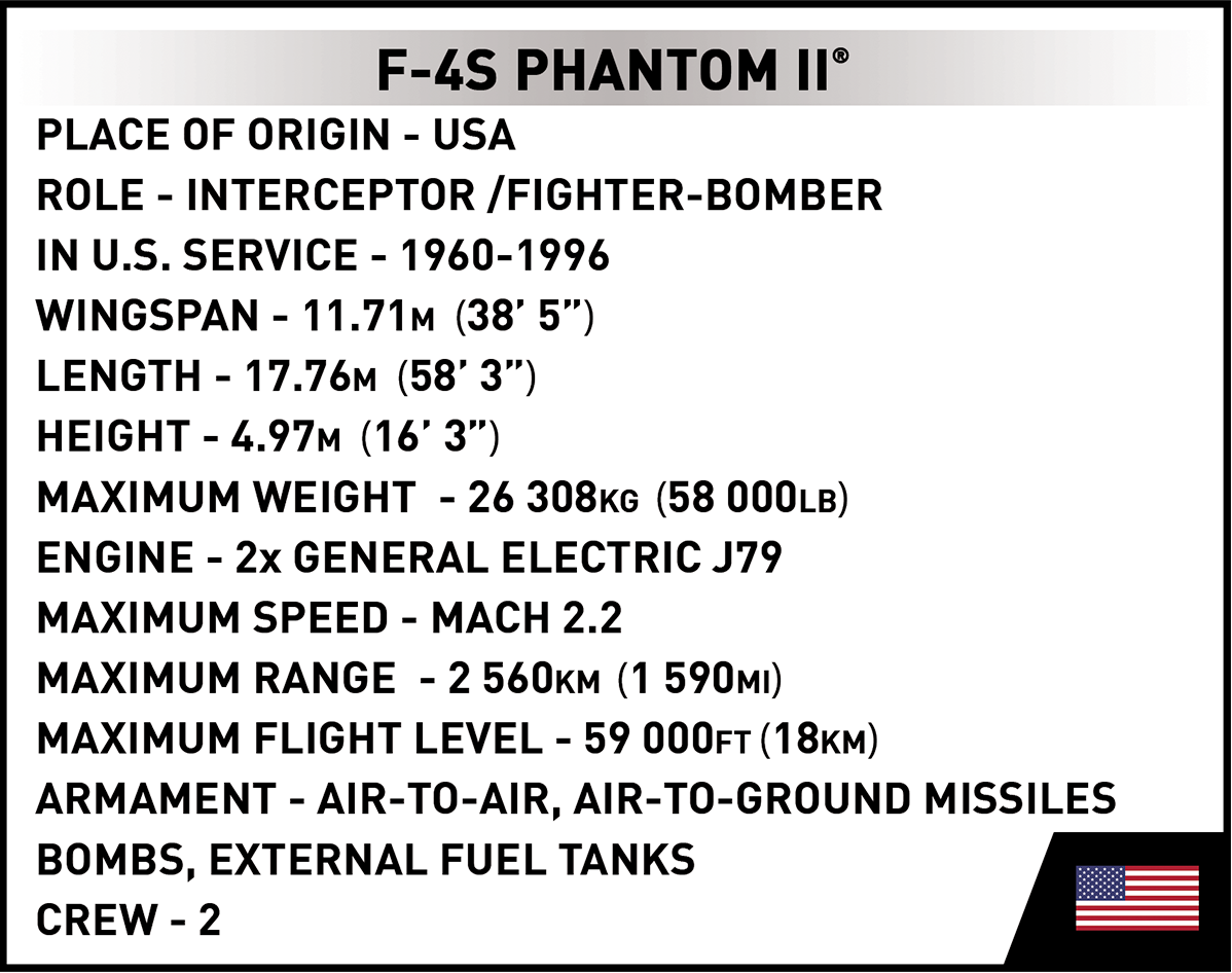 COBI F-4S Phantom II Set 5899