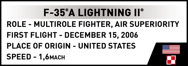 COBI F-35A Lightning II "Husarz" Set 5904