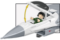 COBI F-16C Fighting Falcon model detail