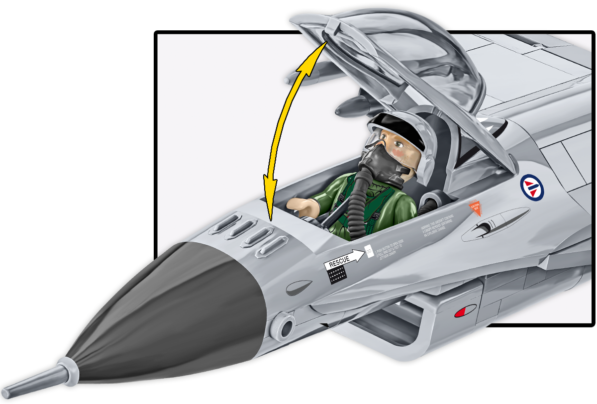 COBI F-16AM Fighting Falcon Set 5913