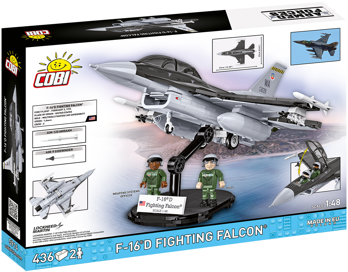 COBI F-16D Fighting Falcon Set 5914