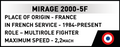 COBI Mirage 2000-5 Set 5917