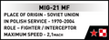 COBI MiG-21MF Set 5918