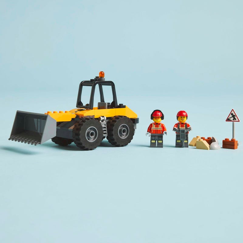LEGO City Yellow Construction Wheel Loader Set 60450
