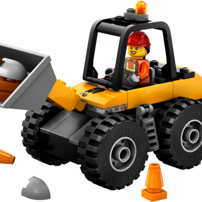 LEGO City Yellow Construction Wheel Loader Set 60450