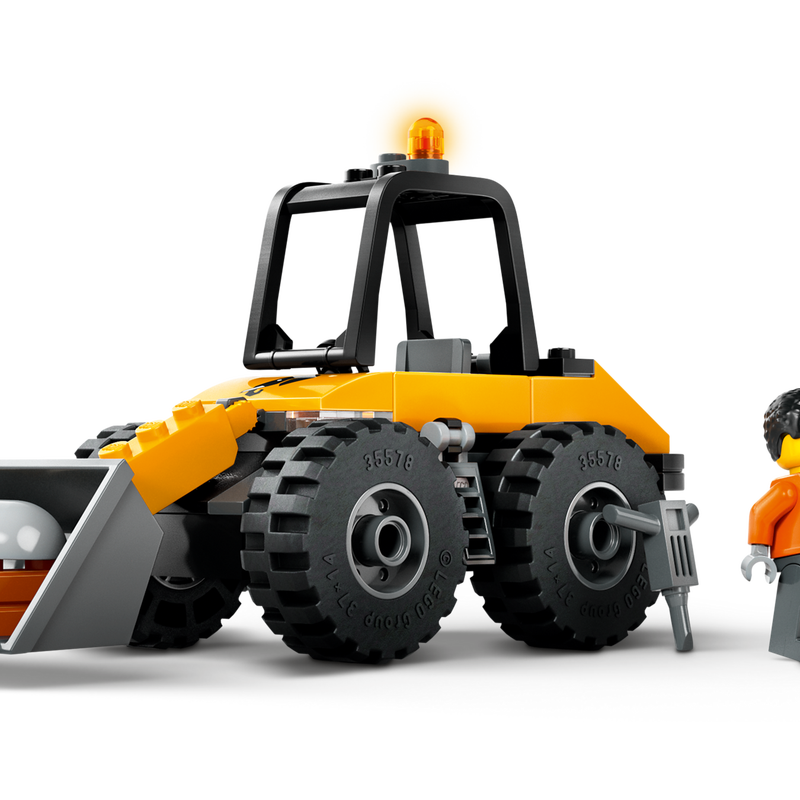 LEGO City Yellow Construction Wheel Loader Set 60450