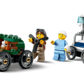 LEGO City Airplane vs. Hospital Bed Race Car Pack Set 60459