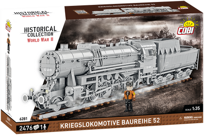 COBI Kriegslokomotive Baureihe 52 #6281