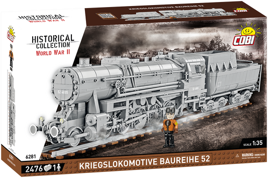 COBI Kriegslokomotive Baureihe 52 #6281