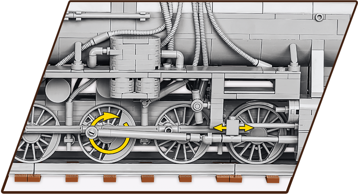 COBI Kriegslokomotive Baureihe 52 #6281